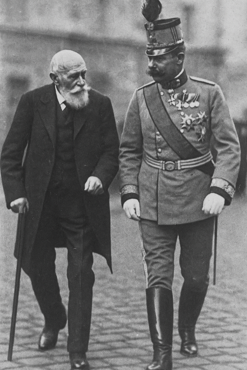 Sir Stanley with Franz Ferdinand, 1914